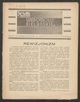 Wiadomości Bielańskie : pismo uczniowskiej Rzczplitej Bielańskiej. R. 3 (XI), 1933 nr 4 (lipiec) - Zakład Wychowawczo-Naukowy ks. Marianów (Warszawa)