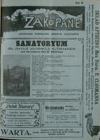 Zakopane : czasopismo poświęcone sprawom Zakopanego. 1910, nr 3 (8 II)