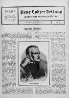 Illustrierte Sonntags Beilage. Neue Lodzer Zeitung 12 - 25 luty 1912 nr 9