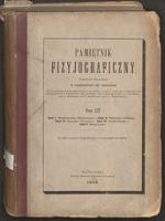 Pamiętnik Fizyograficzny. 1883, T. 3