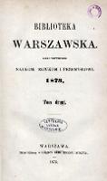 Biblioteka Warszawska, 1873, T. 2