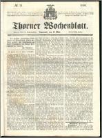 Thorner Wochenblatt 1860, No. 39
