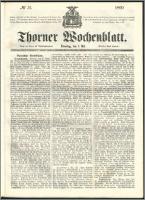 Thorner Wochenblatt 1860, No. 51