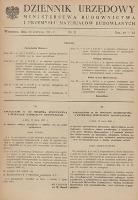 Dziennik Urzędowy Ministerstwa Budownictwa i Przemysłu Materiałów Budowlanych. , 1961, nr 11 (20 czerwca)