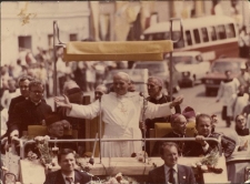 Fotografia z pielgrzymki Papieża Jana Pawła II do Polski