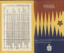 Kalendarz '86 - Książecka SKO