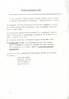 Dokumenty listopad 1989