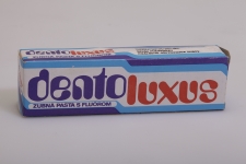 Krabička od zubní pasty Dentoluxus