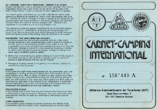 Materiály k dovolené v zahraničí roku 1989