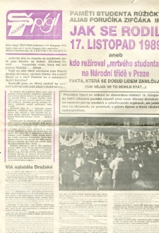 Noviny z roku 1989 a 1990