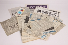Soubor tiskovin z událostí v Plzni roku 1989 a 1953