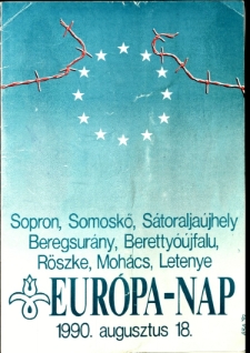 Európa-nap, 1. évfordulós nyilatkozat (1990. augusztus 18.)