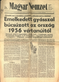 Magyar Nemzet 1989. június 17. / Olvasói levelek és kéziratok / Ellenzéki Kerekasztal dokumentumai / 1990-es választások dokumentumai