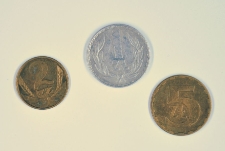 Monety używane w latach '80.