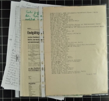 Dokumente zu den Kommunalwahlen vom 7. Mai 1989 in Königs Wusterhausen