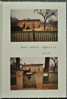 Fotos meines Elternhaus an der Mauer