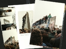 Fotoserie von der Maueröffnung Berlin
