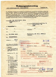 Wohnungszuweisung und Wohnungsmietvertrag