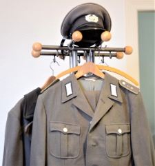 Uniform und Kleiderplane von Bausoldat Frank Drauschke