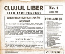 Presă din perioada Revoluției din decembrie 1989