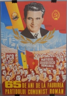 Afișe politice din perioada comunistă a României