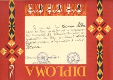 Diplomă concurs fotoamatori 