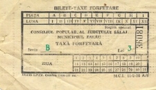 Bilete din anii 1988-1989