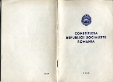 Constituția RSR