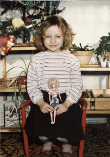 Fotografia z lalką