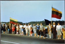 Radvilės Morkūnaitės šeimos Baltijos kelyje nuotrauka