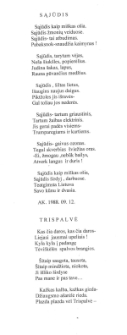 Aniceto Kutrevičiaus eilėraščiai
