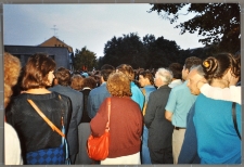 Nuotrauka – mitingas prie Panevėžio dramos teatro