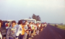 Baltijas ceļa pie Grenctāles diapozitīvs